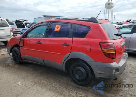 2003 Pontiac Vibe z USA, uszkodzony, nr VIN 5Y2SL62823Z431932